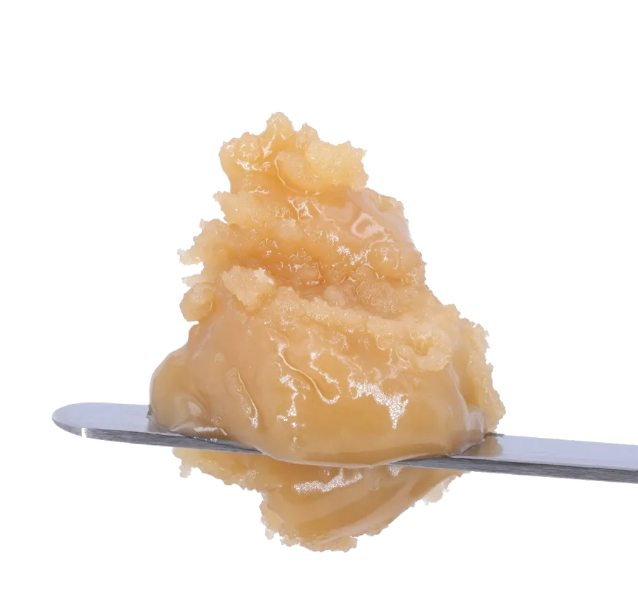 Cold-cured hash rosin on a press tool